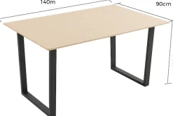 Duo Collection Esstisch »Tisch Nala« 1 Stk. tlg. stabiles Metallgestell
