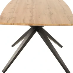 Duo Collection Esstisch »Tisch Emira« 1 Stk. tlg. massives X-Metallgestell, Wildeichen Optik