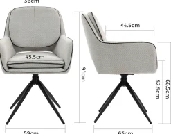 Duo Collection Esszimmerstuhl »Esra« () 2 Stk.