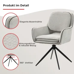 Duo Collection Esszimmerstuhl »Esra« () 2 Stk.