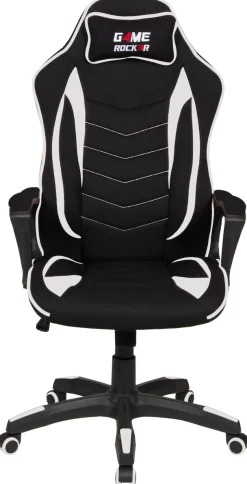 Duo Collection Gaming-Stuhl »Game-Rocker R-10« () komfortabler Bürostuhl mit Nackenkissen & Drehfunktion