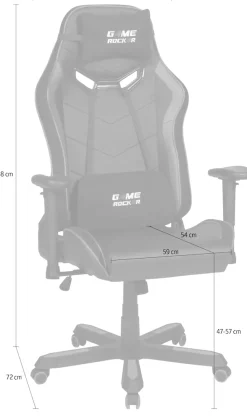 Duo Collection Gaming-Stuhl »Game Rocker G-30 L« ()