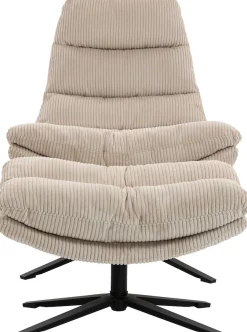 Duo Collection Relaxsessel »Porto« 360° drehbar, doppelte Polsterung, mit Hocker, bis 115 kg belastbar