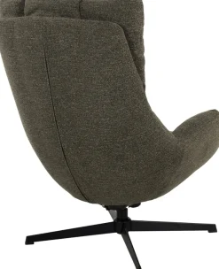 Duo Collection Relaxsessel »Pruna« 360° drehbar mit Rückholfunktion, Wippmechanik, inkl. Hocker