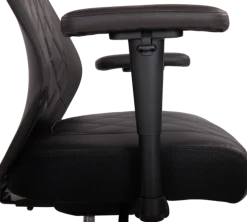 Duo Collection Schreibtischstuhl »TURSI« () 1 Stk.2-D Armlehnen, Sitztiefen- und höhenverstellung, Lederlook-Mikrofaser