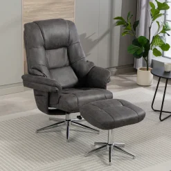 Duo Collection TV-Sessel »Burnaby« mit Hocker und Relaxfunktion, 360 Grad drehbar