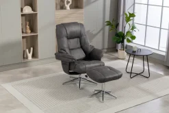 Duo Collection TV-Sessel »Burnaby« mit Hocker und Relaxfunktion, 360 Grad drehbar