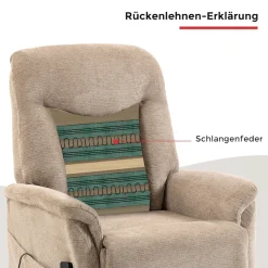 Duo Collection TV-Sessel »Gandia XXL« 150 kg belastbar, Stahlwellenunterfederung