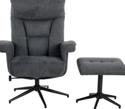 Duo Collection TV-Sessel »Olvera« mit Hocker und Relaxfunktion, 360 Grad drehbar