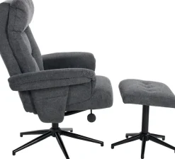 Duo Collection TV-Sessel »Olvera« mit Hocker und Relaxfunktion, 360 Grad drehbar