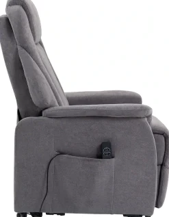 Duo Collection TV-Sessel »Toronto XXL mit elektrischer Aufstehhilfe und Relaxfunktion« bis 150kg belastbar, Taschenfederkern, Stahlwellenunterfederung