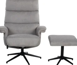 Duo Collection TV-Sessel »Zalea« mit Hocker und Relaxfunktion, 360 Grad drehbar