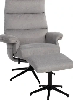 Duo Collection TV-Sessel »Zalea« mit Hocker und Relaxfunktion, 360 Grad drehbar