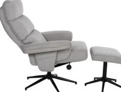 Duo Collection TV-Sessel »Zalea« mit Hocker und Relaxfunktion, 360 Grad drehbar