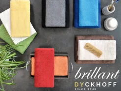 Dyckhoff Duschtuch »Duschtuch BRILLANT, Baumwolle, 70x140 cm, 550 g/m²« Baumwolle