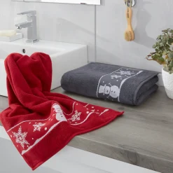 Dyckhoff Duschtuch »Schneemann« Made in Germany
