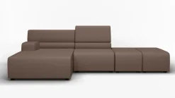 Egoitaliano Ecksofa »Babouche, Designsofa mit außergewöhnlichem Sitzkomfort zum Wohlfühlen«