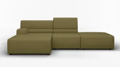 Egoitaliano Ecksofa »Babouche, Designsofa mit außergewöhnlichem Sitzkomfort zum Wohlfühlen«