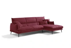 Egoitaliano Ecksofa »FUNNY, hochwertiges & aktuelles Design, bequeme Rückenlehne, L-Form« hochwertiger Sitzkomfort, L-Form