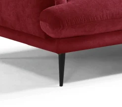 Egoitaliano Ecksofa »FUNNY, hochwertiges & aktuelles Design, bequeme Rückenlehne, L-Form« hochwertiger Sitzkomfort, L-Form