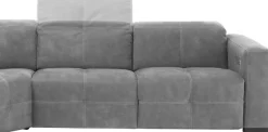 Egoitaliano Ecksofa »Sauvanne, Designsofa der Extraklasse, elegant und bequem, L-Form« wahlweise mit elektrischer Relaxfunktion, Kopfteilverstellung