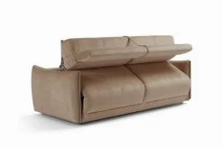 Egoitaliano Schlafsofa »FOX, Made in Italy-Designsofa mit Dauerschlaffunktion,Breite 216 cm« Bettsofa, Luxus-Microfaser mit verstellbaren Kopfstützen