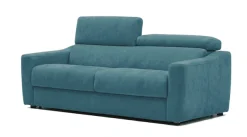 Egoitaliano Schlafsofa »STRIKE, Made in Italy-Designsofa mit Dauerschlaffunktion,Breite 195 cm« Bettsofa, Luxus-Microfaser Lederoptik mit verstellbaren Kopfstützen