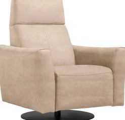 Egoitaliano Sessel »Blues Designsessel, Loungesessel, Breite 84cm, bequem und elegant« drehbar, inkl. manuelle Relaxfunktion durch Push-Back-Mechanismus