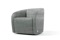 Egoitaliano Sessel »Charlottaas Clubsessel, Designsessel, modern und zeitlos, bequem« drehbar, kompakte Stellmaße, Solitärsessel