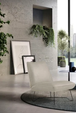 Egoitaliano Sessel »Lia Loungesessel, elegant und stylisch, toller Sitzkomfort« extravaganter Designsessel, Solitärsessel