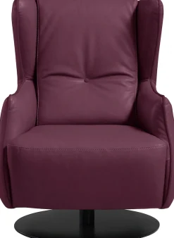 Egoitaliano Sessel »Randy Hochlehnsessel, Designsessel, Clubsessel, Ohrensessel« Drehsessel, Relaxsessel, kompakte Stellmaße, bequem