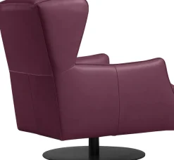 Egoitaliano Sessel »Randy Hochlehnsessel, Designsessel, Clubsessel, Ohrensessel« Drehsessel, Relaxsessel, kompakte Stellmaße, bequem