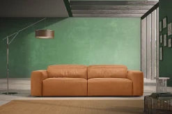 Egoitaliano 2,5-Sitzer »Beverly, Designsofa mit erstklassigem Sitzkomfort und tollen Details« Breite 242 cm, verstellbare Kopfteile
