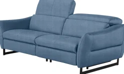 Egoitaliano 2,5-Sitzer »Dafne, elegantes Designsofa mit hohem Sitzkomfort« wahlw. mit elektrischer Relaxfunktion, Kopfteile manuell verstellbar