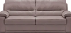 Egoitaliano 2,5-Sitzer »Doris, modernes Designersofa, Ledersofa mit erstklassiger Sitzqualität« edle Detailverarbeitung, perfekte Polsterung, aus hochwertigem Leder