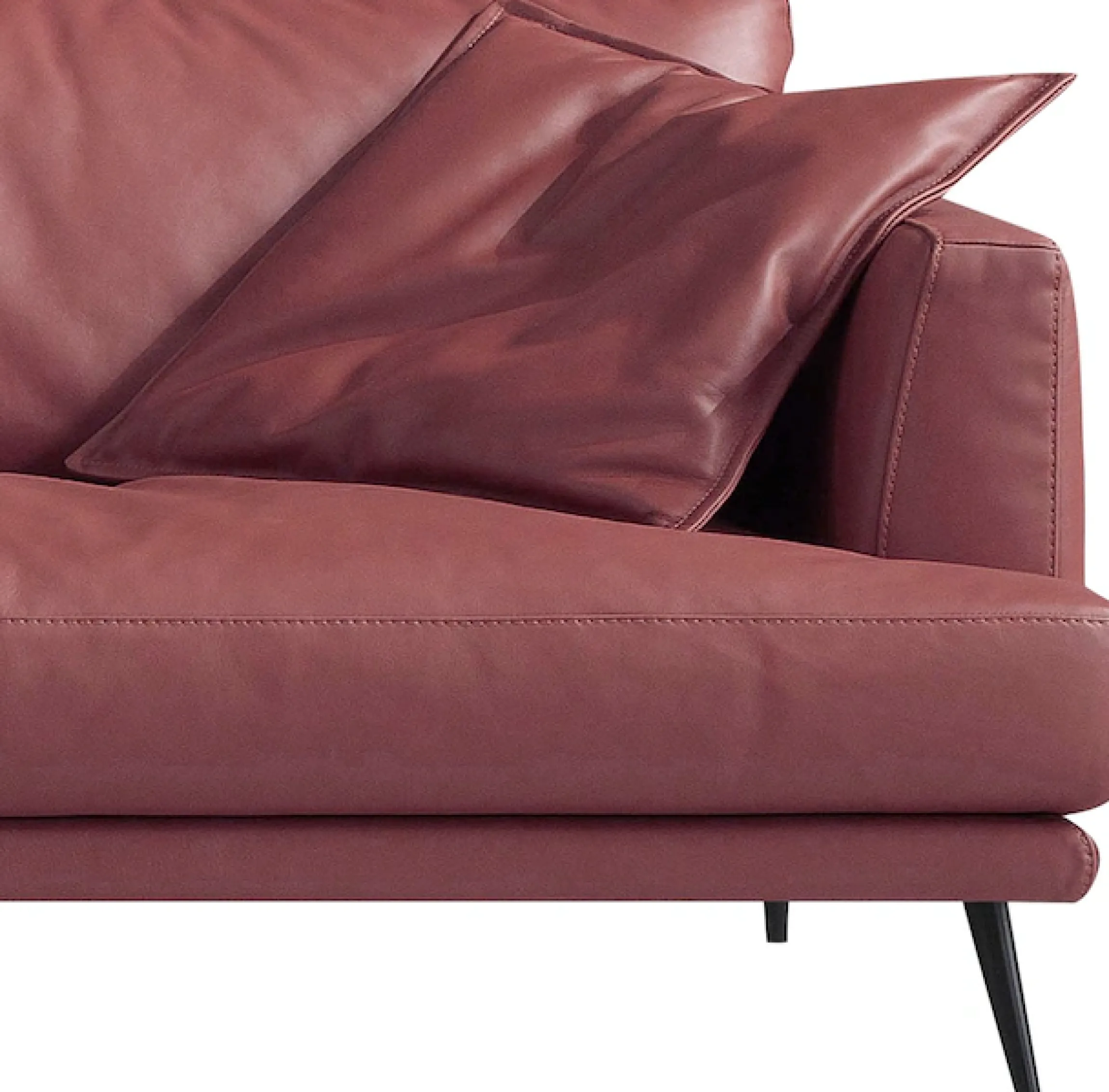 Egoitaliano 2,5-Sitzer »Sophia, Designsofa mit extrakomfortablem Sitzkomfort, Breite 214cm« Daunenfederung, inkl. 2 Kissen