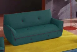 Egoitaliano 2,5-Sitzer »Yuki, extravagantes Design und höchster Sitzkomfort, tolle Details« Solitärmöbel, mit bioelasatische MIcrofaser BOUNCE bezogen