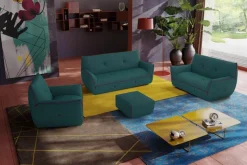 Egoitaliano 2,5-Sitzer »Yuki, extravagantes Design und höchster Sitzkomfort, tolle Details« Solitärmöbel, mit bioelasatische MIcrofaser BOUNCE bezogen