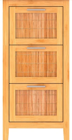 Eisl Unterschrank »Bambus« Badschrank schmal mit 3 Schubladen