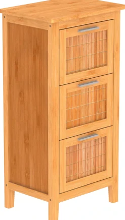 Eisl Unterschrank »Bambus« Badschrank schmal mit 3 Schubladen