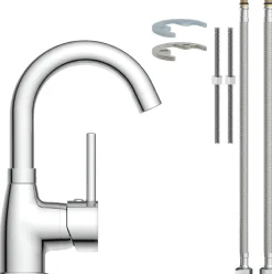 Eisl Waschtischarmatur »Futura« Wasserhahn mit Energiesparfunktion Cold Start, Mischbatterie
