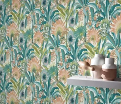 Erismann Vliestapete »Vliestapete Flower Power« geprägt Phthalate frei