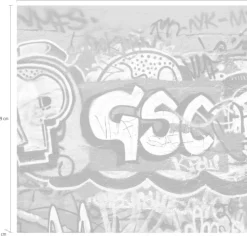 Express Küchen Küchenrückwand »Graffiti«