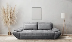 exxpo - sofa fashion Big-Sofa »Elma Mega Schlafsofa, Breite 280, bequem und komfortabel« inkl. Bettfunktion und Bettkasten,toller Sitzkomfort, Steppung im Sitz