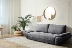 exxpo - sofa fashion Big-Sofa »Elma Mega Schlafsofa, Breite 280, bequem und komfortabel« inkl. Bettfunktion und Bettkasten,toller Sitzkomfort, Steppung im Sitz