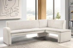 exxpo - sofa fashion Eckbank »Cortado, elegant und modern mit hohem Sitzkomfort« hohe Bodenfreiheit, schöne Detailverarbeitung, wahlweise Lederbezug