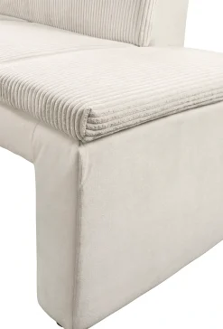 exxpo - sofa fashion Eckbank »Cortado, elegant und modern mit hohem Sitzkomfort« hohe Bodenfreiheit, schöne Detailverarbeitung, wahlweise Lederbezug