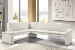 exxpo - sofa fashion Eckbank »Cortado, elegant und modern mit hohem Sitzkomfort« hohe Bodenfreiheit, schöne Detailverarbeitung