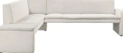 exxpo - sofa fashion Eckbank »Cortado, elegant und modern mit hohem Sitzkomfort« hohe Bodenfreiheit, schöne Detailverarbeitung