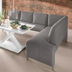 exxpo - sofa fashion Eckbank »Intenso, modern,263/198 cm (B/T)« hohe Bodenfreiheit, frei im Raum stellbar, hoher Sitzkomfort